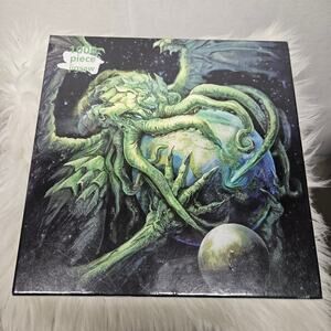HP Lovecraft Cthulhu Rising 1000 Pc Jigsaw Puzzle 29" X 20" Eddie Sharam 2019